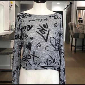 Cute grey sweater💞💞